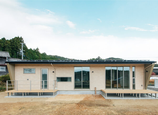 1階で完結する間取り