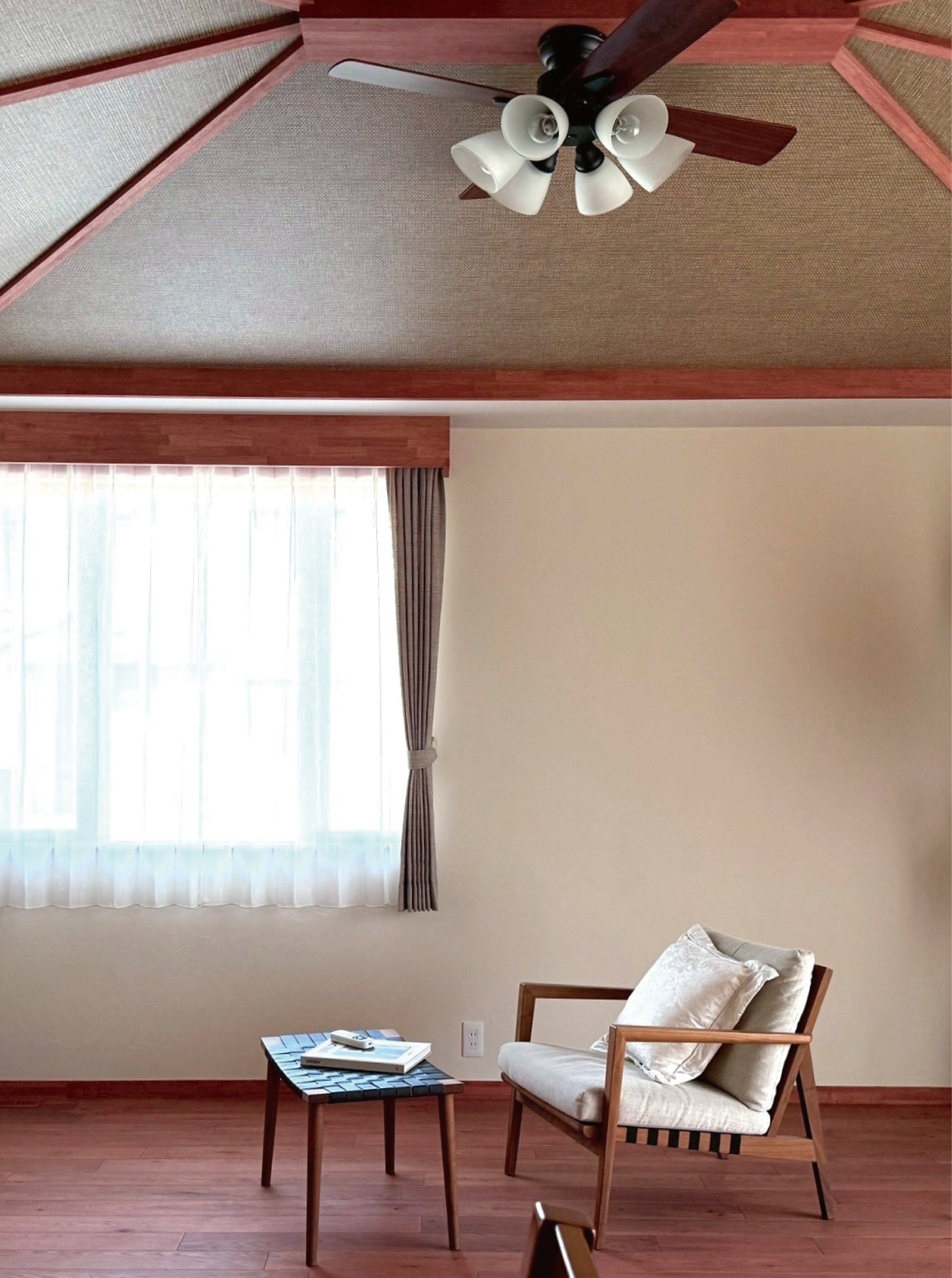 LDKを緩やかにつなげた一体感のある空間