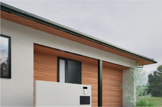 「リゾートホテルライクな平家」