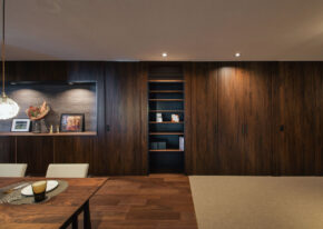 美しのフルハイトドアの家