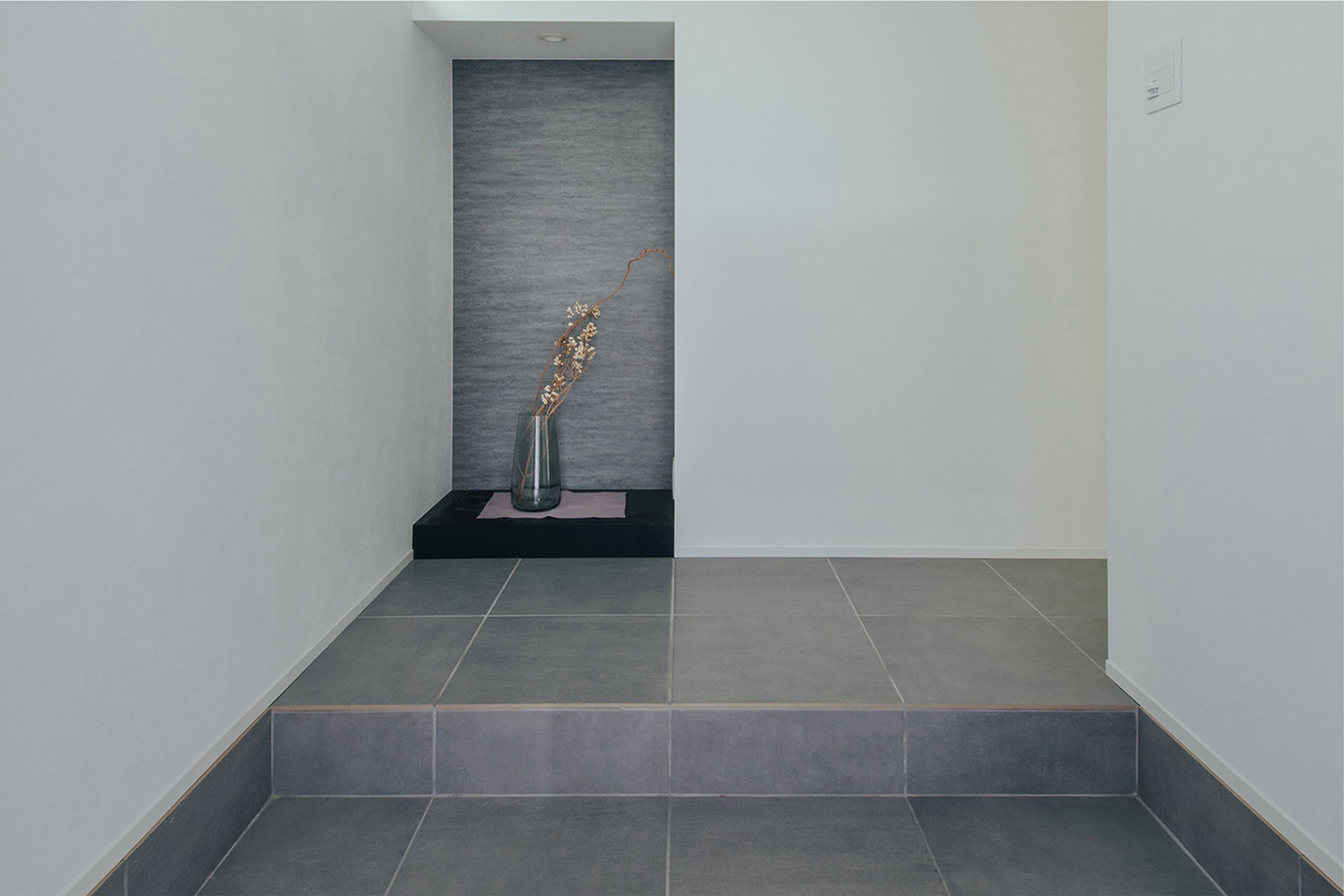 ゆとりのある玄関