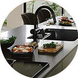 図面やカタログではわからない質感や使い心地を体感