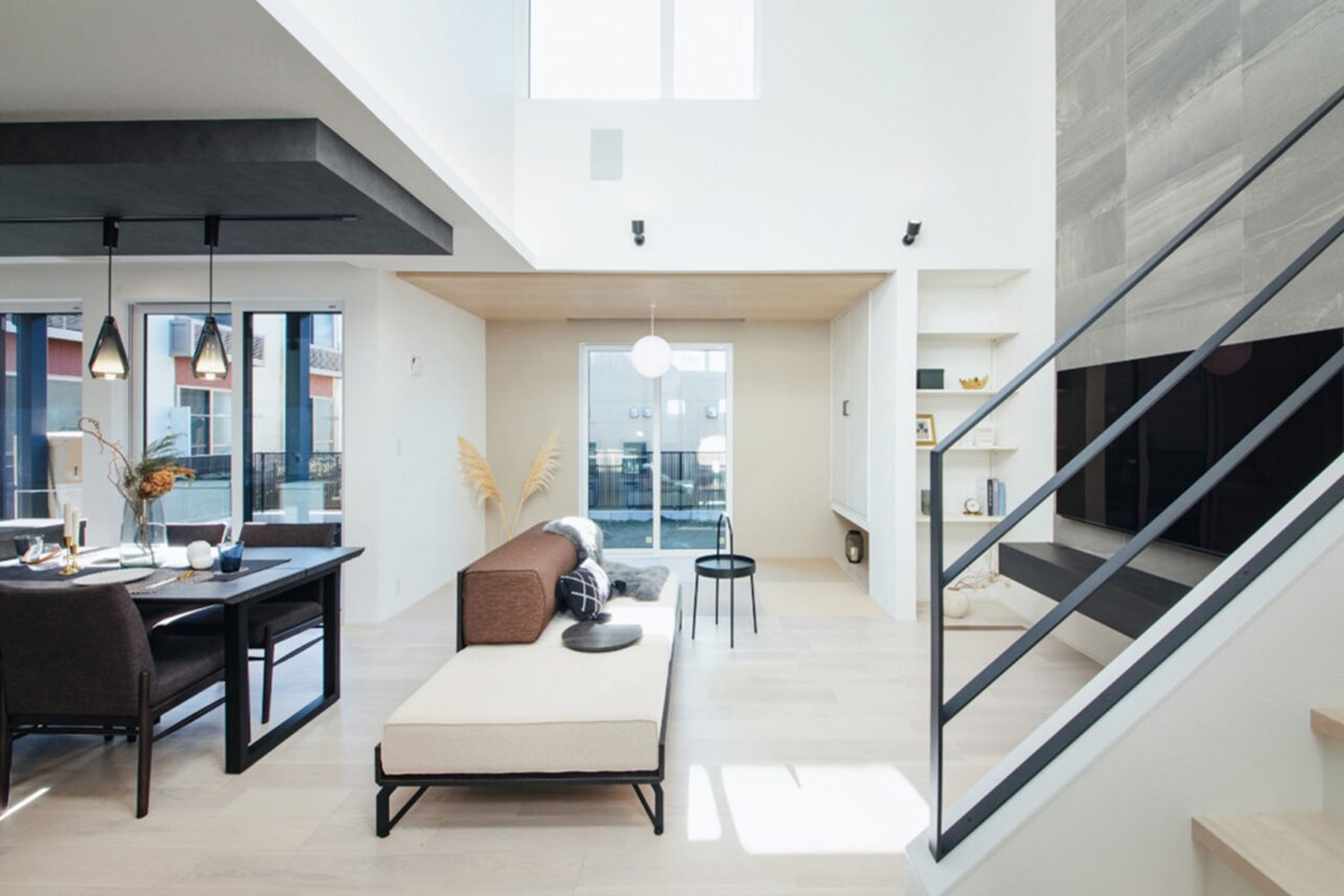 シンプルモダンな家