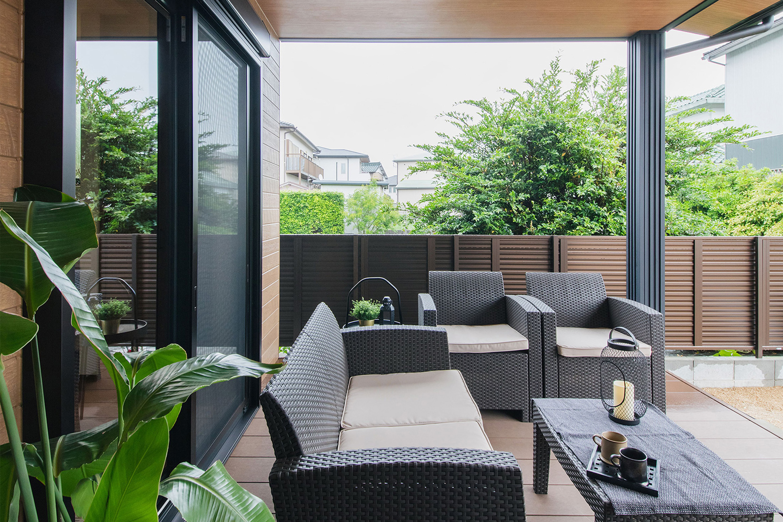 テラスのある家